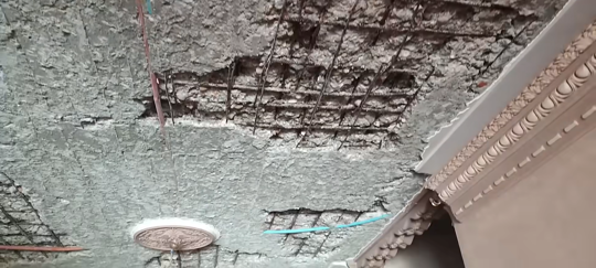 water damage in home