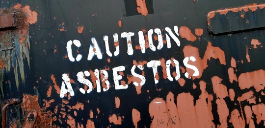 caution asbestos
