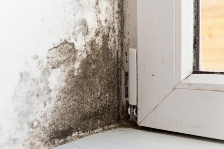 black mold found in home