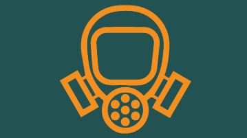 hazmat mask illustration